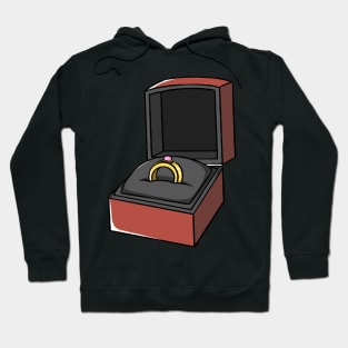 Jewelry Box Ring Rings Hoodie